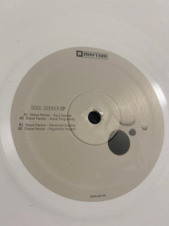 Steve Parker (5) : Soul Seeker EP (12", EP, Whi)