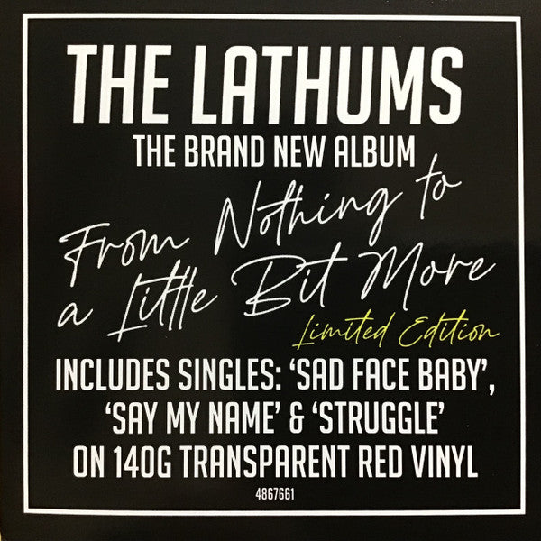 The Lathums : From Nothing To A Little Bit More (LP, Album, Ltd, Red)