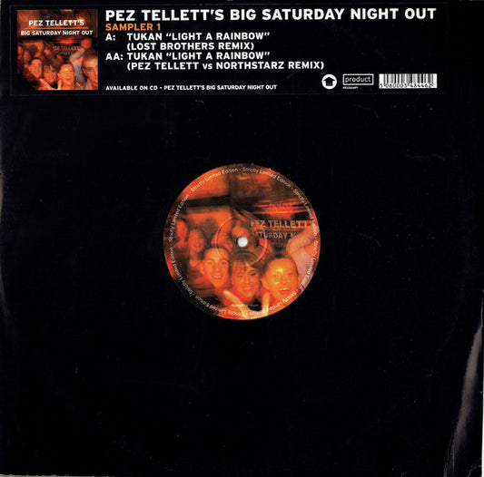 Tukan : Pez Tellett's Big Saturday Night Out (Sampler 1) (12", Ltd, Smplr)