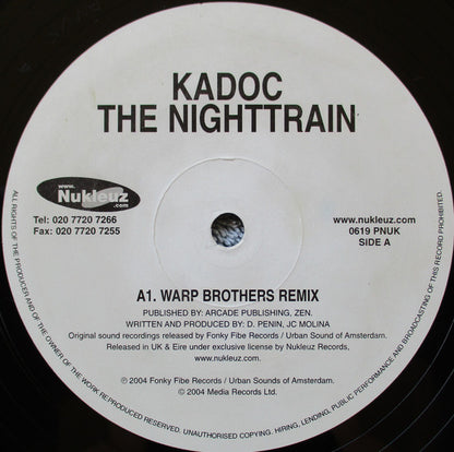 Kadoc : The Nighttrain (12")
