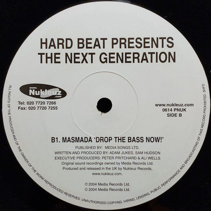 R.F.O. / Masmada : Hard Beat Presents The Next Generation... (12")