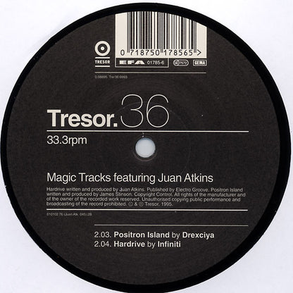 Various : Magic Tracks Featuring Juan Atkins (12", Comp)