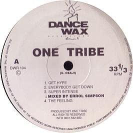 One Tribe (2) : Get Hype (12")