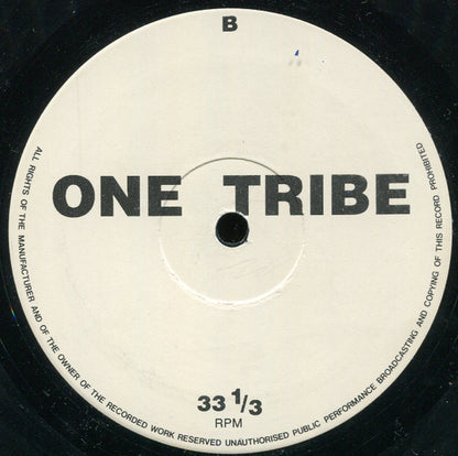 One Tribe (2) : Get Hype (12")