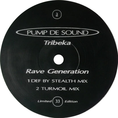 Tribeka : Rave Generation (12", Ltd)