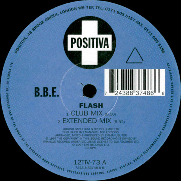 B.B.E. : Flash (12")