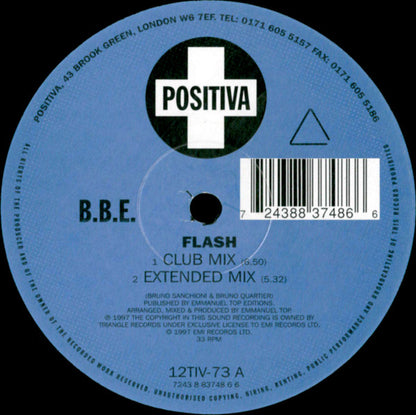 B.B.E. : Flash (12")