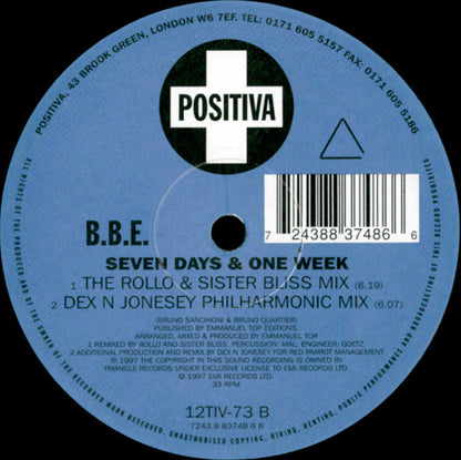 B.B.E. : Flash (12")