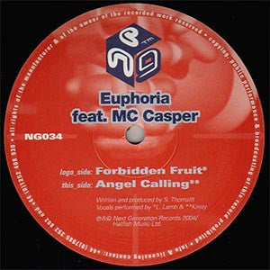 Euphoria (2) Feat. MC Casper : Forbidden Fruit / Angel Calling (12")