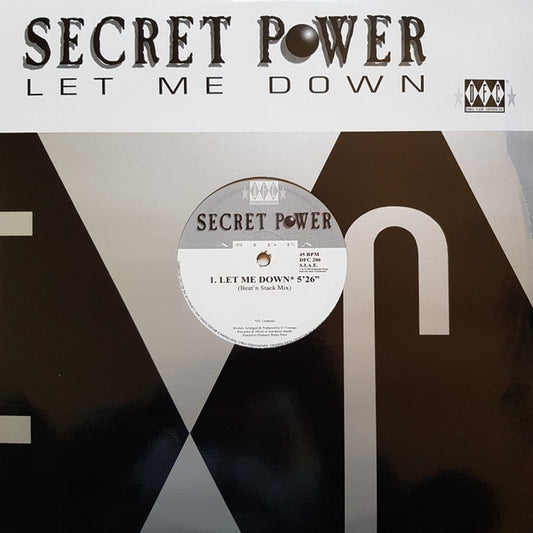 Secret Power : Let Me Down (12", RE)