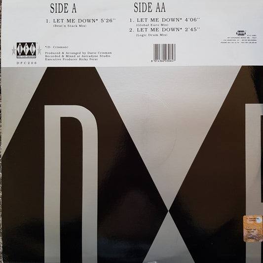 Secret Power : Let Me Down (12", RE)