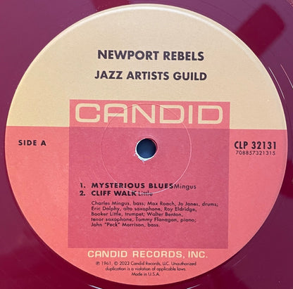 Charles Mingus, Max Roach, Eric Dolphy, Roy Eldridge, Jo Jones : Newport Rebels / Jazz Artists Guild (LP, Album, RSD, RE, RM, Opa)