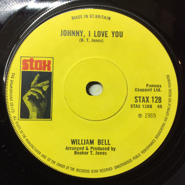 William Bell : Happy (7", Single, Sol)
