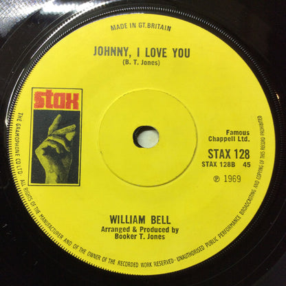 William Bell : Happy (7", Single, Sol)