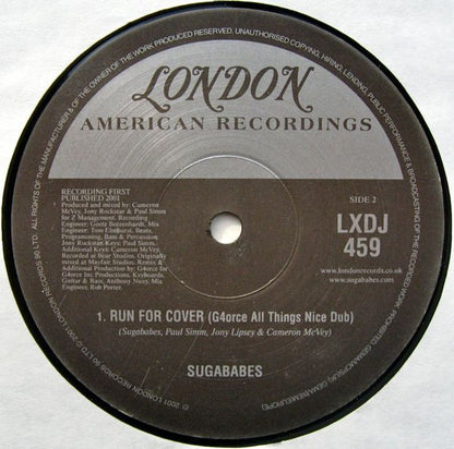 Sugababes : Run For Cover (12", Promo)