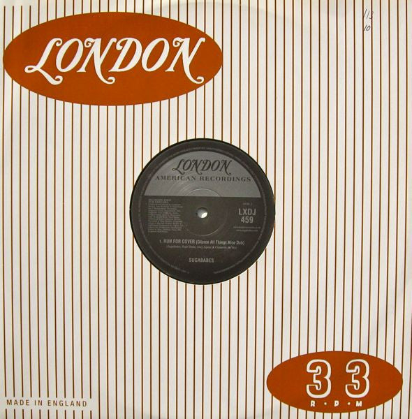 Sugababes : Run For Cover (12", Promo)