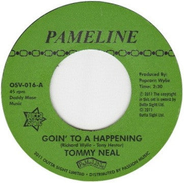 Tommy Neal / Tony Hestor* : Goin' To A Happening / Spaceland (7", Single, Ltd)