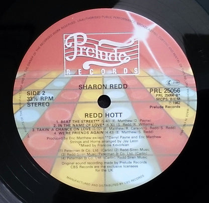 Sharon Redd : Redd Hott (LP, Album)