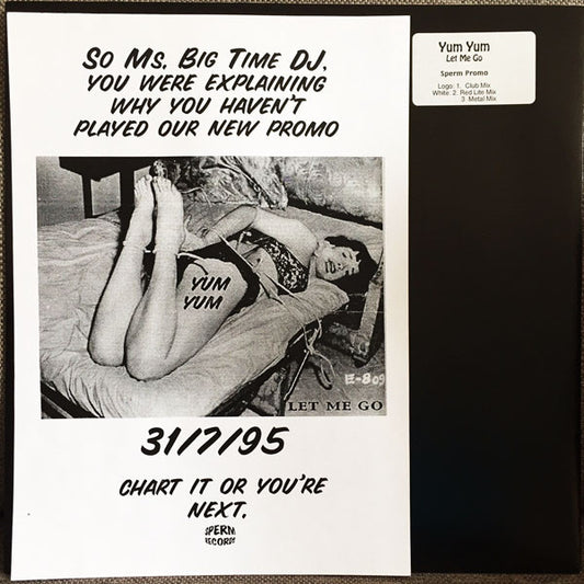 Yum Yum : Let Me Go (12", Promo, W/Lbl, Ora)