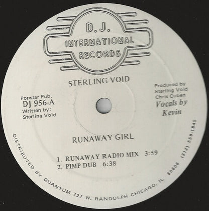 Sterling Void : Runaway Girl (12")