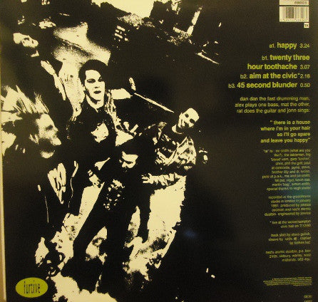 Ned's Atomic Dustbin : Happy (12", Single)