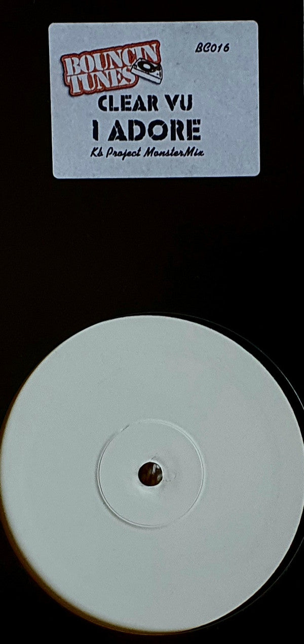Clear Vu : I Adore (12", S/Sided, TP, W/Lbl)