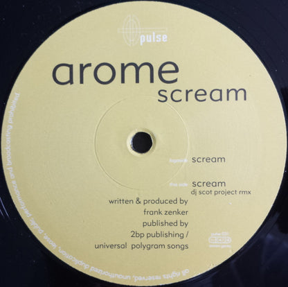 Arome : Scream (12")