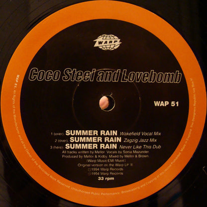 Coco Steel & Lovebomb : Summer Rain (12")