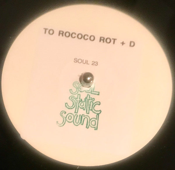 To Rococo Rot + D : TRRD (LP, MiniAlbum, Promo, W/Lbl)