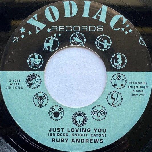 Ruby Andrews / Otis Smith (4) : Just Loving You / Let Her Go (7", RE)