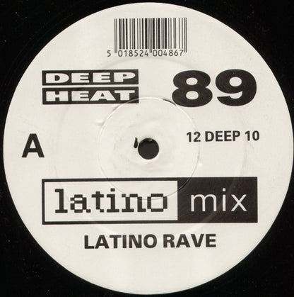 Latino Rave : Deep Heat 89 (12")