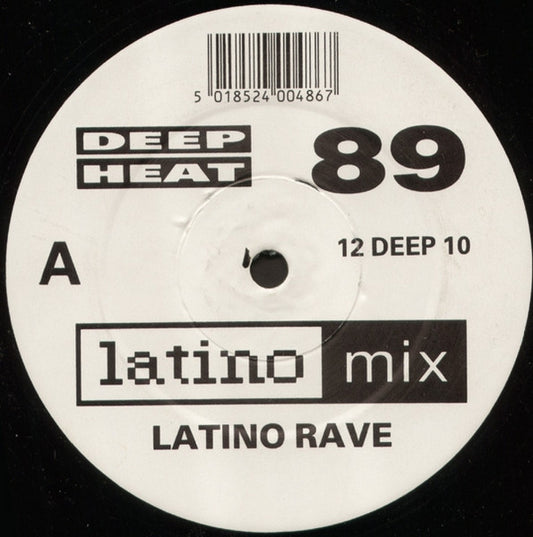 Latino Rave : Deep Heat 89 (12")