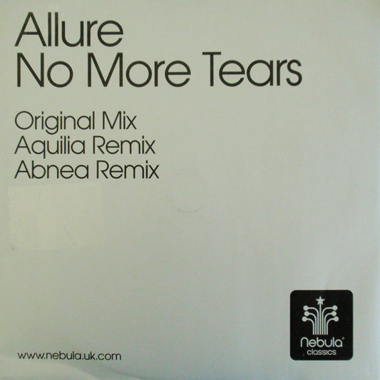 Allure : No More Tears (12")