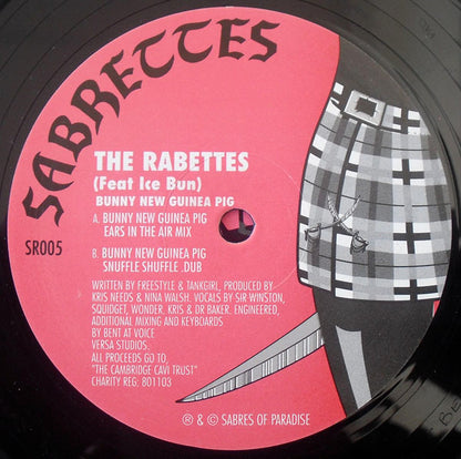 The Rabettes Featuring Ice Bun : Bunny New Guinea Pig (12")