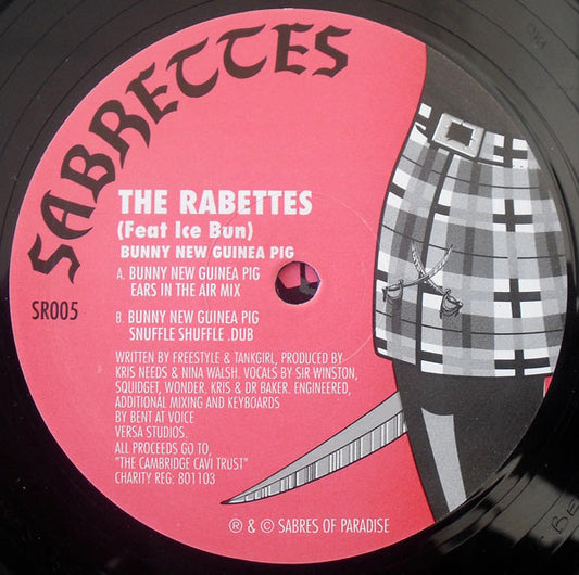 The Rabettes Featuring Ice Bun : Bunny New Guinea Pig (12")
