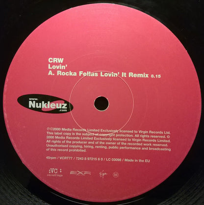 CRW : Lovin' (12", Single)