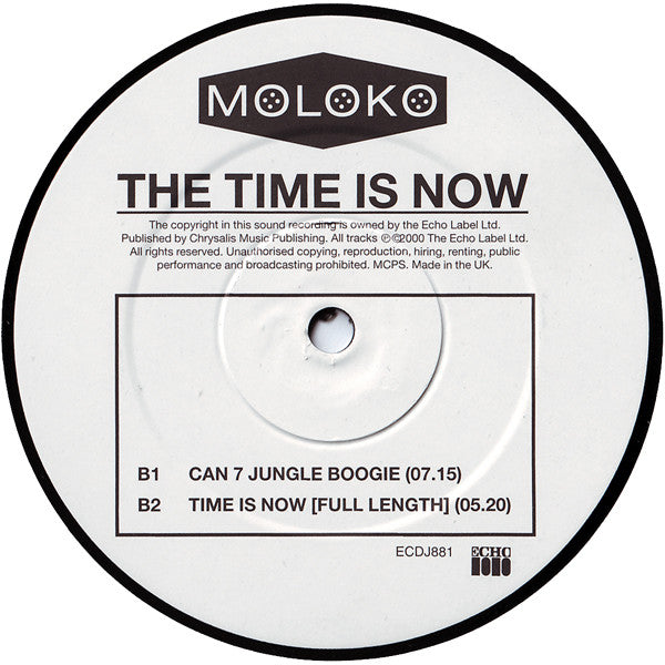 Moloko : The Time Is Now (2x12", Promo)