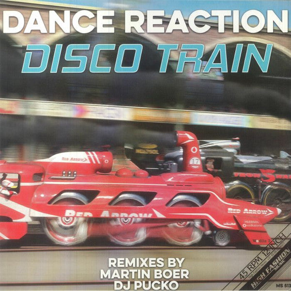 Dance Reaction : Disco Train (Remixes) (12", Maxi)