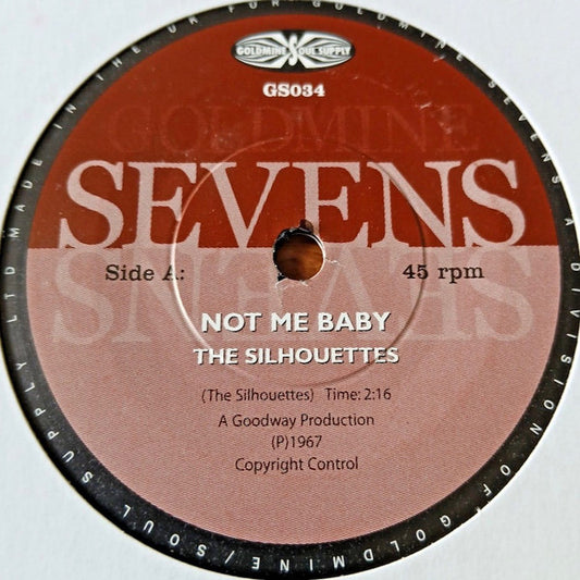 The Silhouettes / James Bounty : Not Me Baby / Prove Yourself A Lady (7", RE)