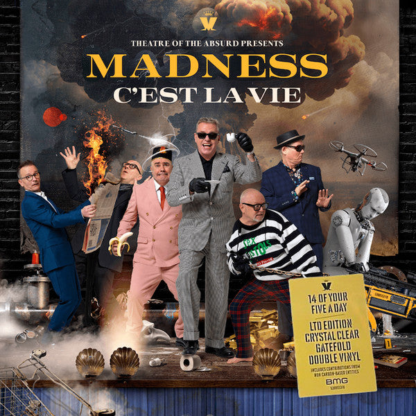 Madness : Theatre Of The Absurd Presents C’est La Vie (2xLP, Album, Ltd, Cle)