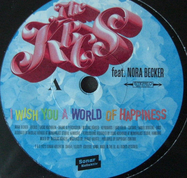 The KBCS / Shirley Turner : I Wish You A World Of Happiness (7", Single)