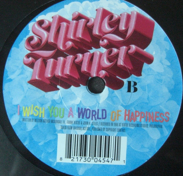 The KBCS / Shirley Turner : I Wish You A World Of Happiness (7", Single)