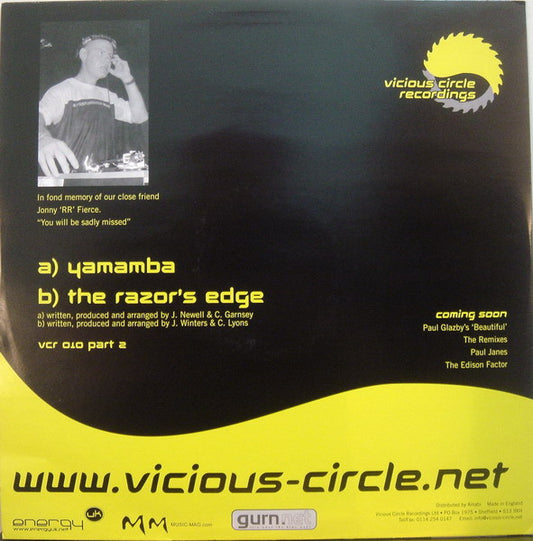 RR Fierce & K-Live / Jez & Charlie : The Circle Of Friends EP (12", EP, Par)