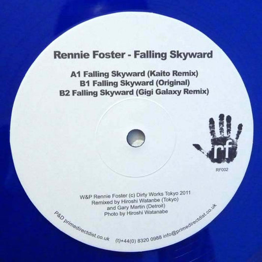 Rennie Foster : Falling Skyward (12", Blu)