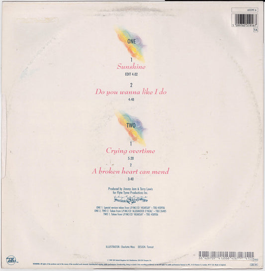 Alexander O'Neal : Sunshine And Rain E.P. (12", EP)