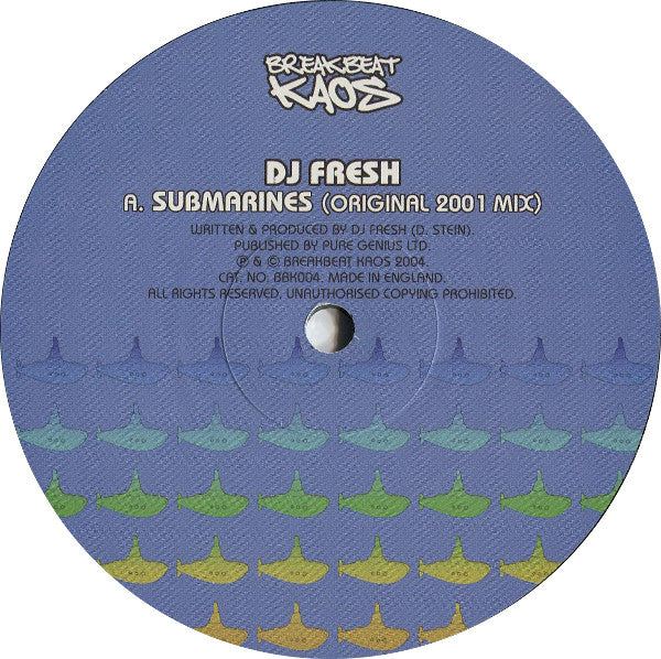 Fresh : Submarines (Original & Pendulum Remix) (12")
