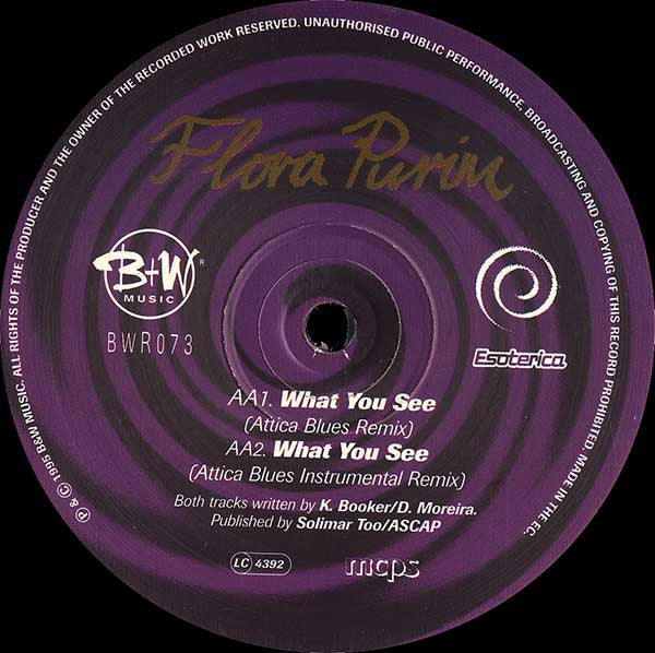 Flora Purim : What You See (12")