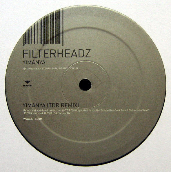 Filterheadz : Yimanya (12")