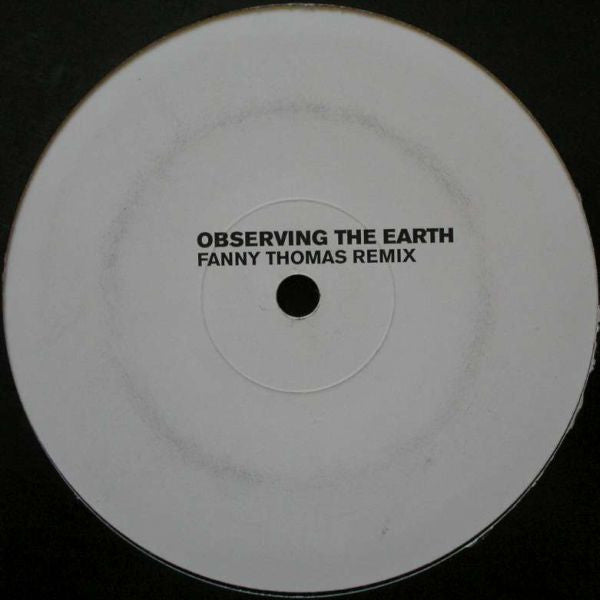 Allnighters / Dyewitness : Black Is Black / Observing The Earth (Remixes) (12", Unofficial)