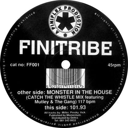 Finitribe : Monster In The House (12")